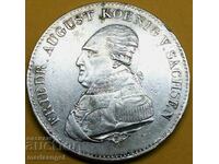 1 Thaler 1823 Saxony Friedrich August 28.01g silver