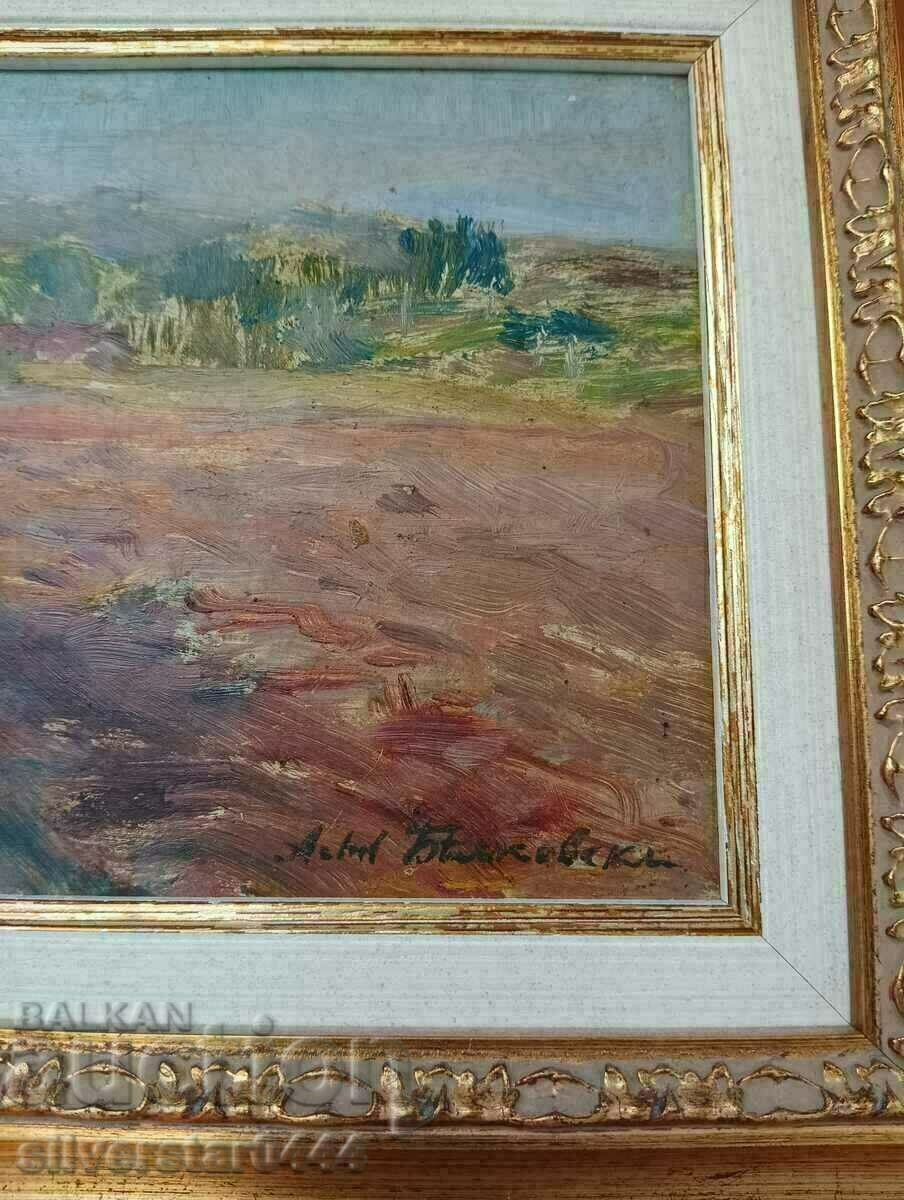 Auction Painting by Asen Belkovski - famous and rare artist Auction Painting by Asen Belkovski - famous and rare artist