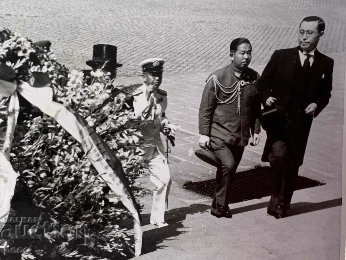 Auction The funeral of Tsar Boris III Japanese delegation Venets Auction The funeral of Tsar Boris III Japanese delegation Venets