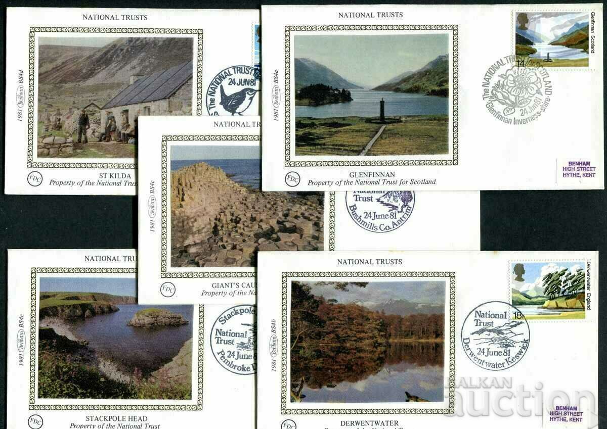 Auction  LOT 1981 Benham envelopes - 21 pieces