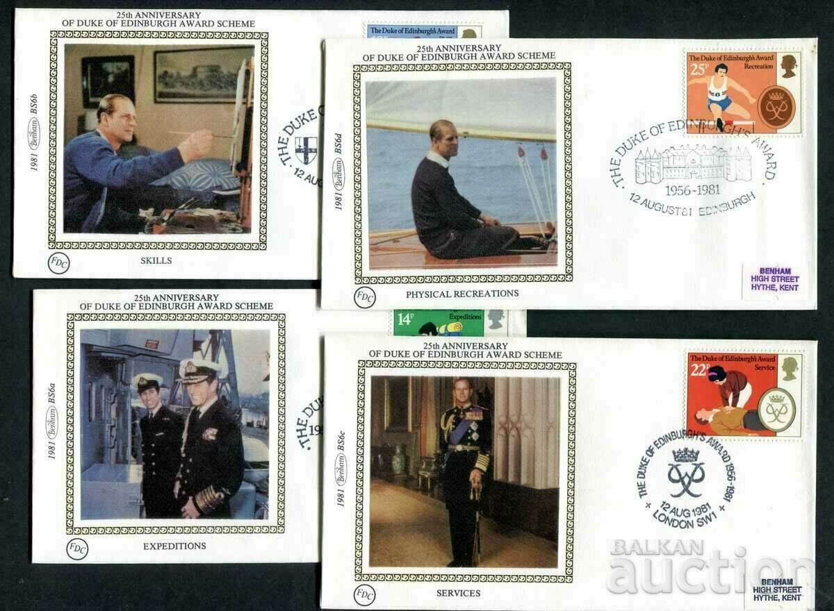 Delivery of LOT 1981 Benham envelopes - 21 pieces