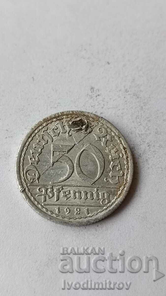 Germania 50 Reichspfenning 1921 A
