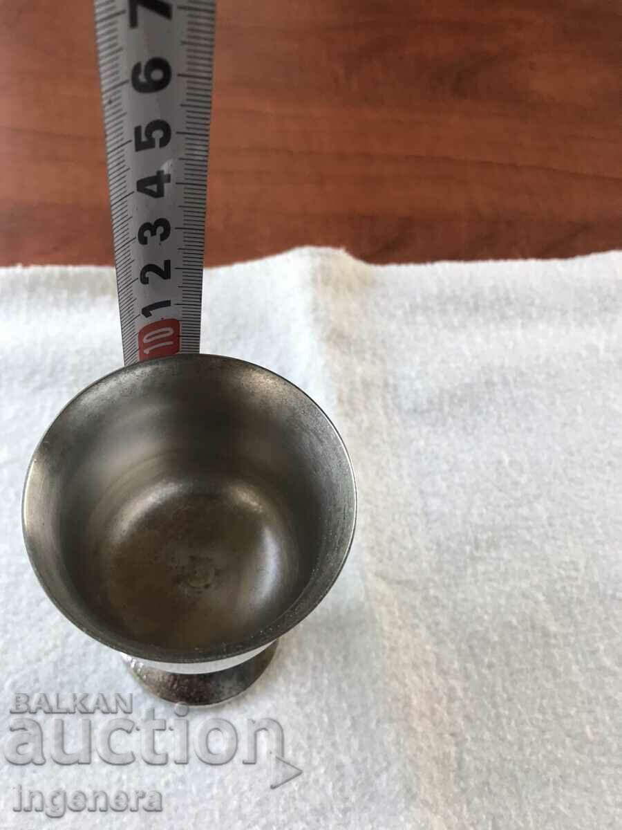 Delivery of METAL GLASS SILVER PLATED CHAIR-100 ML