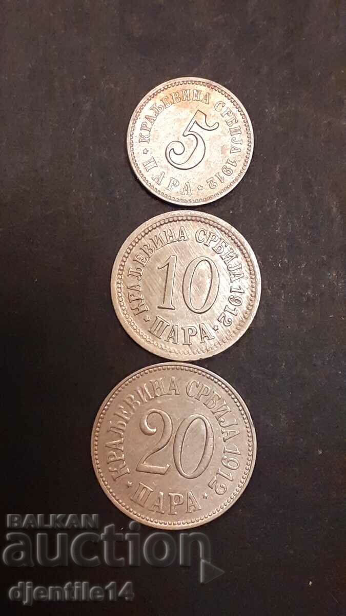 Nikolovi copper coins 1912.