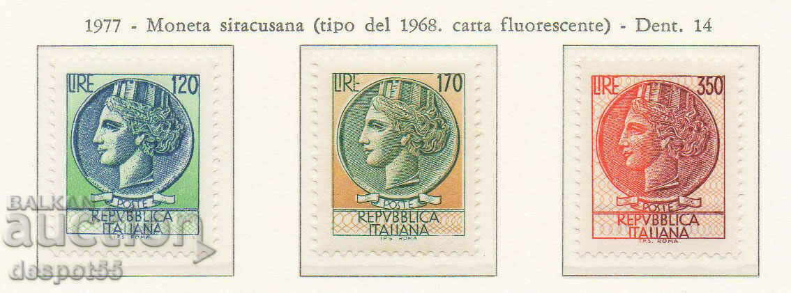 1977. Италия. Италия - сиракузка монета.