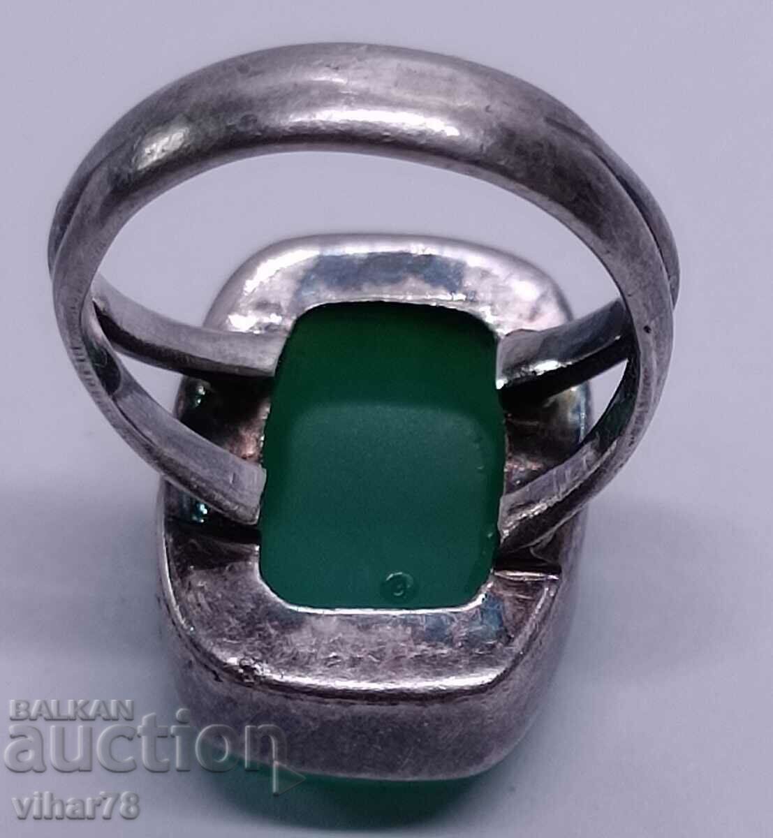 WOMEN'S SILVER RING - 6