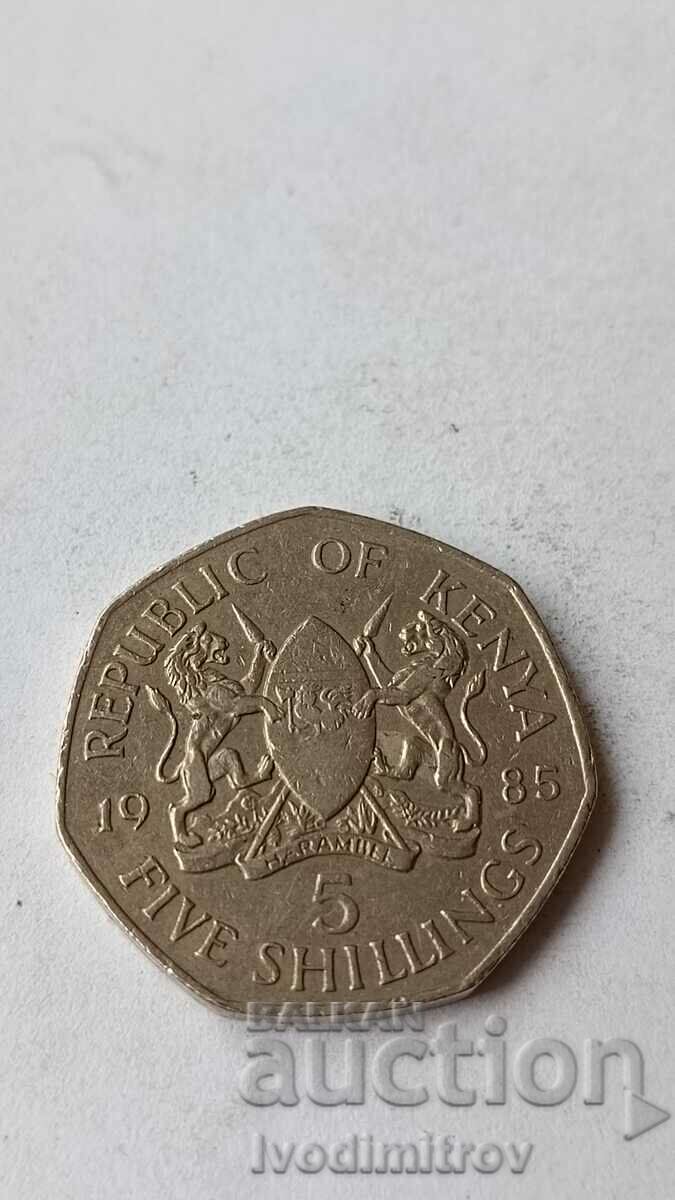 Kenya 5 Shillings 1985