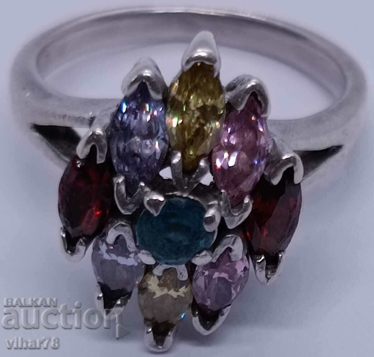 WOMEN'S SILVER RING with price 119.99 BGN | € 61.35 WOMEN'S SILVER RING with price 119.99 BGN | € 61.35