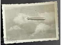 3542 Μπαλόνι Zeppelin του Βασιλείου της Βουλγαρίας πάνω από τη Βουλγαρία 1939.