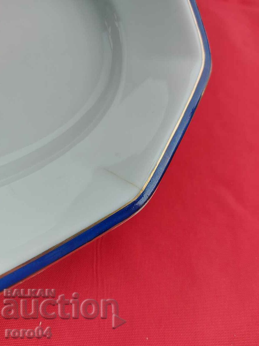 PLATE - PORCELAIN - MARKED with price 22.50 BGN | € 11.50 PLATE - PORCELAIN - MARKED with price 22.50 BGN | € 11.50