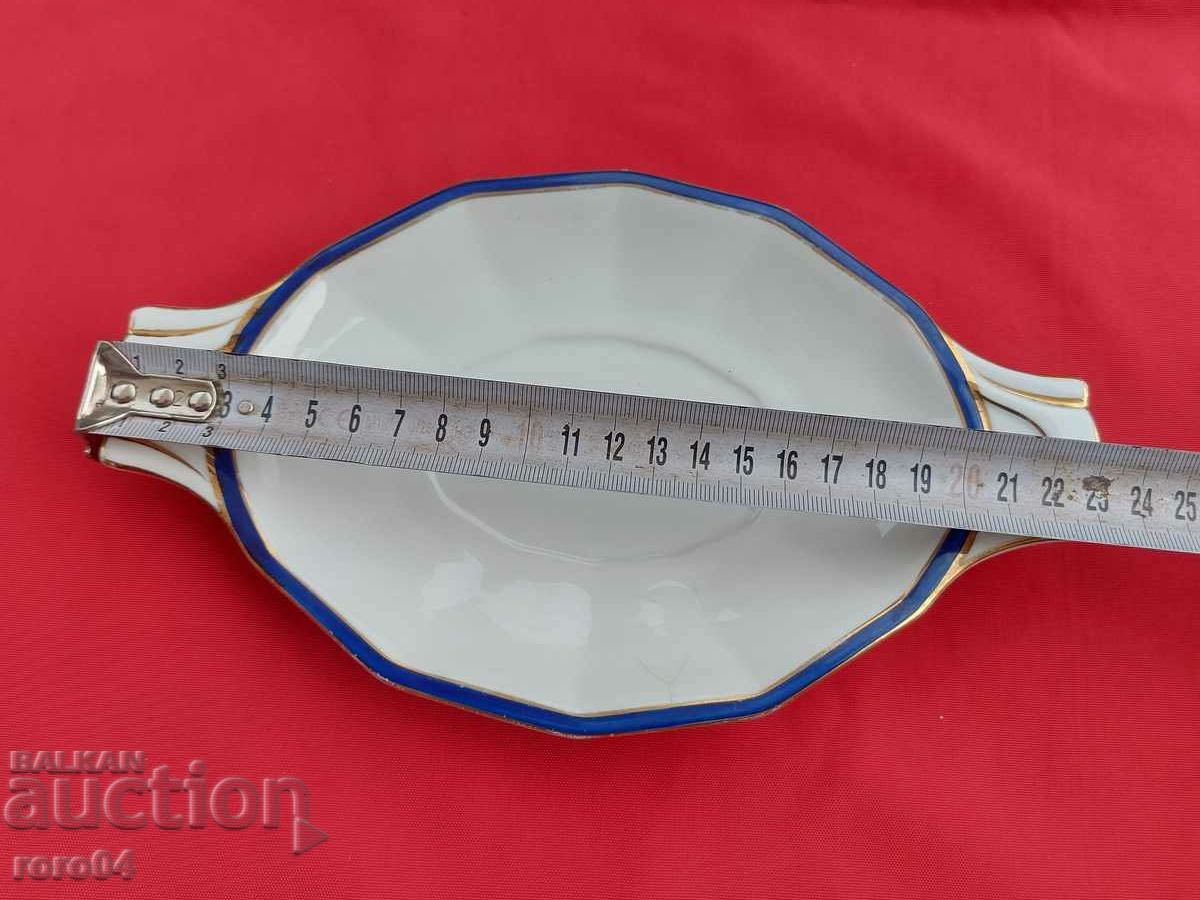 Auction PLATE - PORCELAIN - MARKED Auction PLATE - PORCELAIN - MARKED