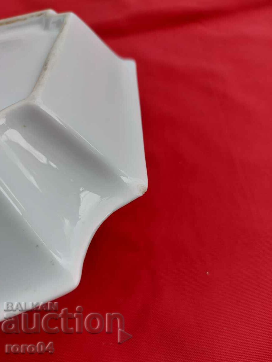 PLATE - PORCELAIN - MARKED - 5