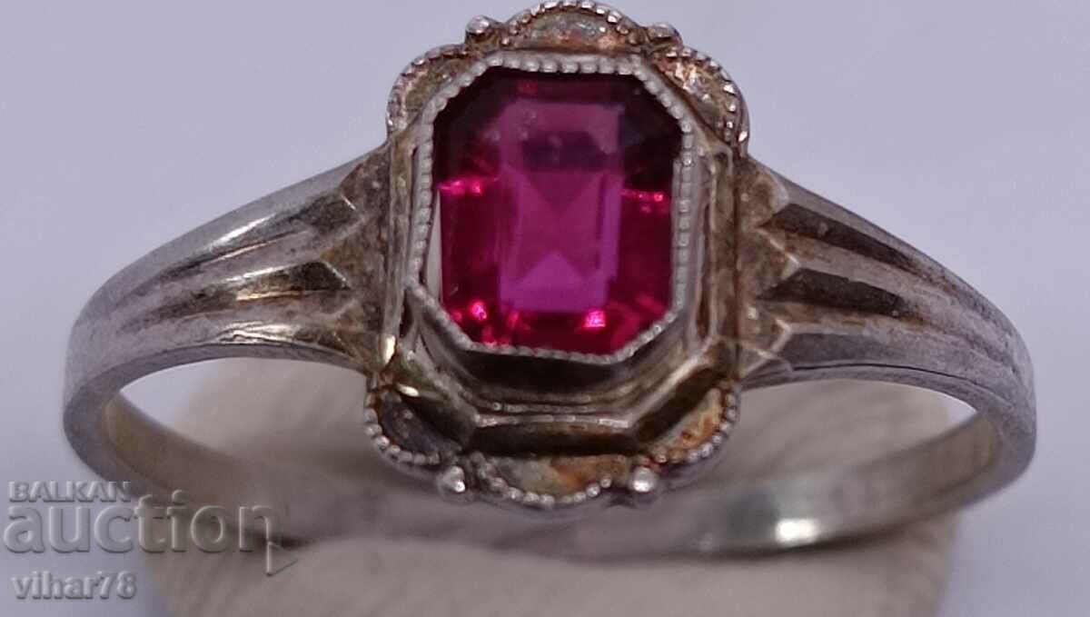 WOMEN'S SILVER RING with price 49.99 BGN | € 25.56