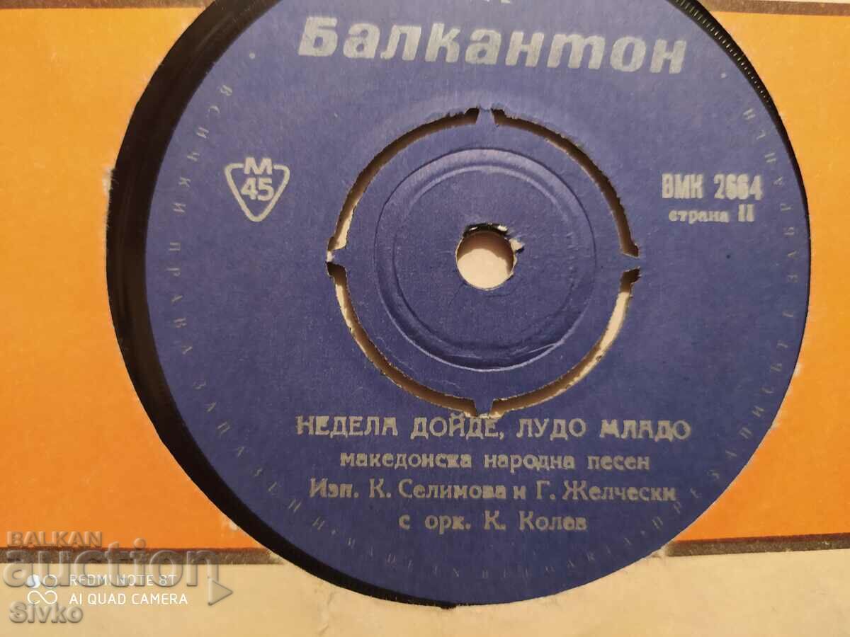 Auction Gramophone record Macedonian folk songs 2 Auction Gramophone record Macedonian folk songs 2