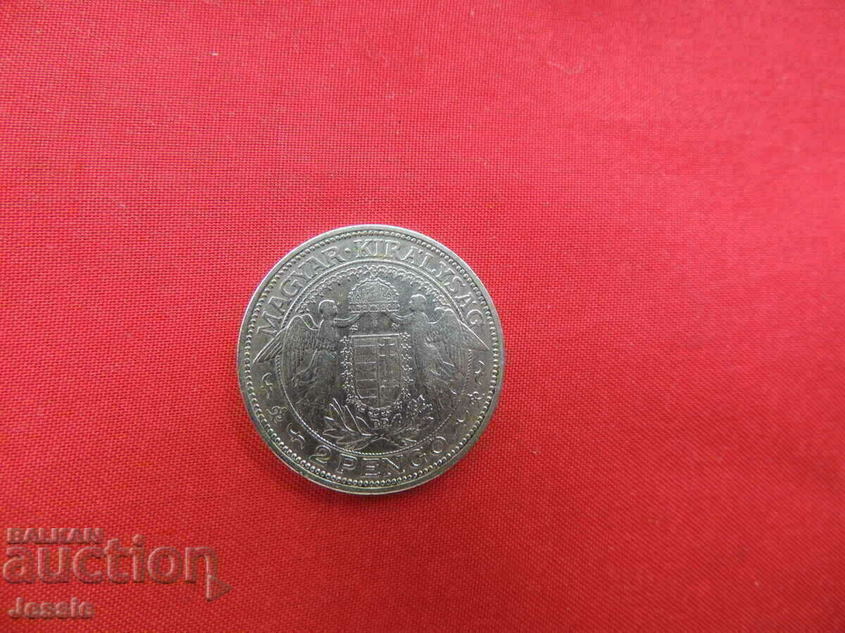 Delivery of 2 pengyo 1933 Hungary silver