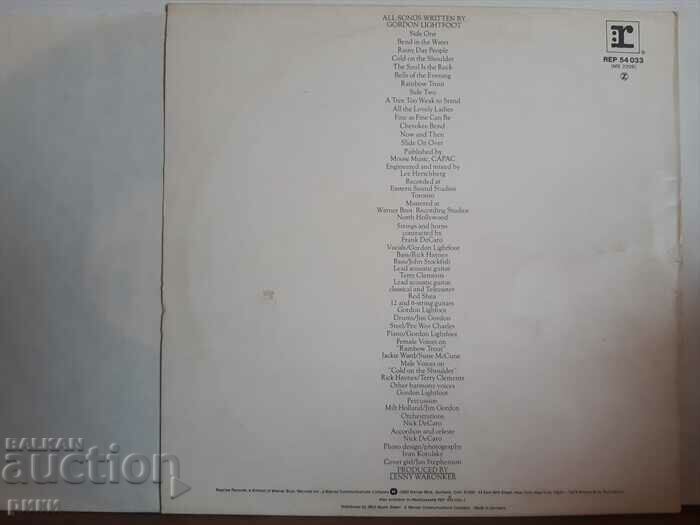 Gordon Lightfoot – Cold On The Shoulder 1975 with price 20.00 BGN | € 10.23 Gordon Lightfoot – Cold On The Shoulder 1975 with price 20.00 BGN | € 10.23