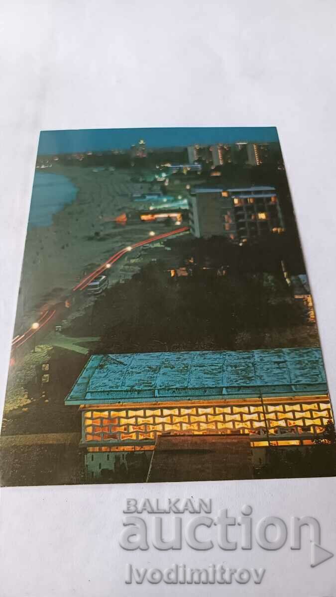 Пощенска картичка Слънчев бряг 1976