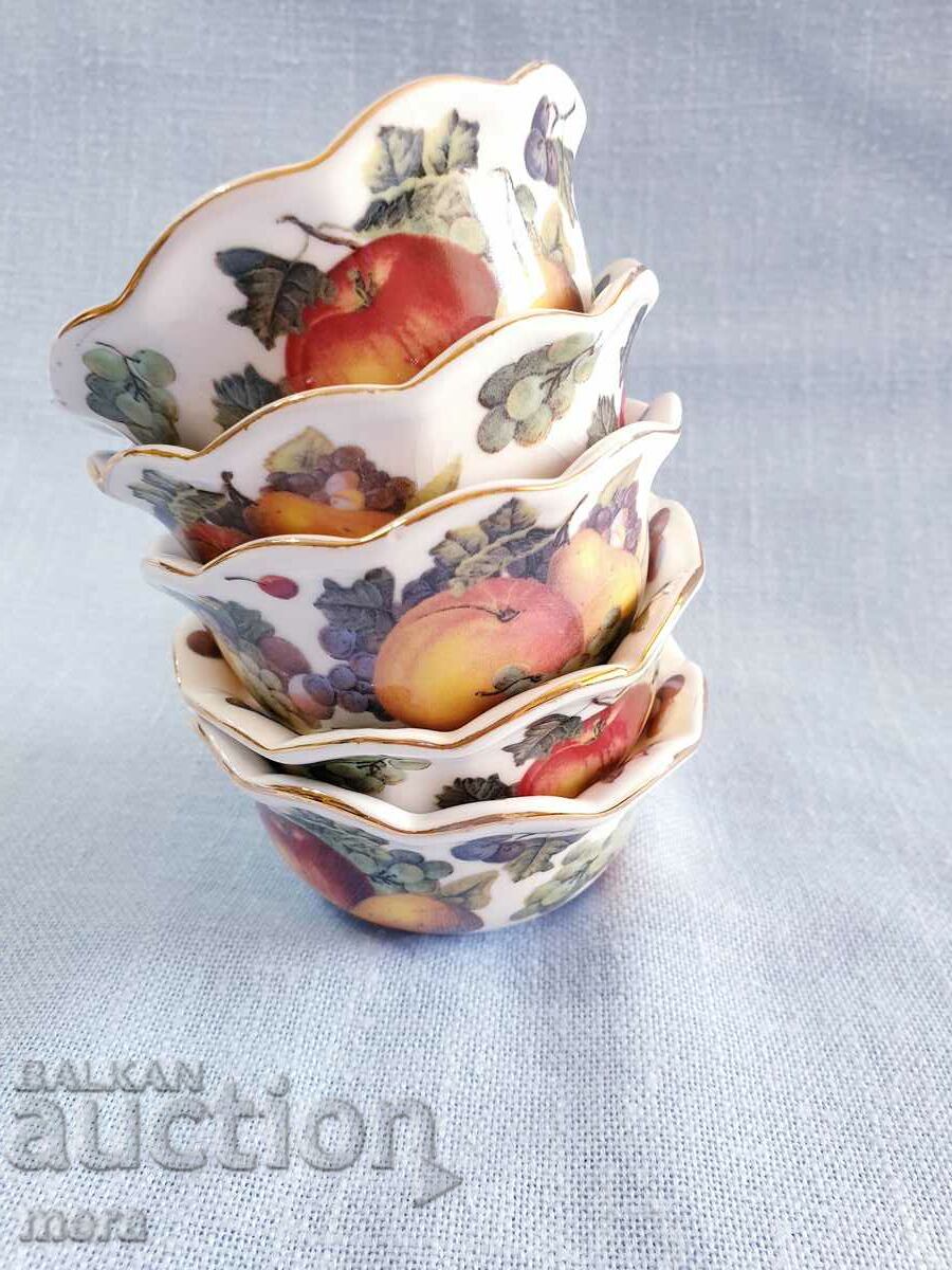 Porcelain bowls England collection royal porcelain - 6 Porcelain bowls England collection royal porcelain - 6