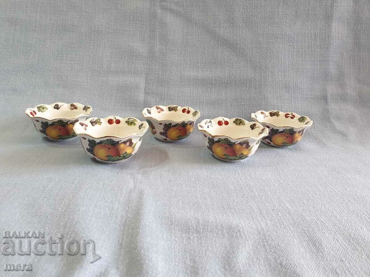 Porcelain bowls England collection royal porcelain