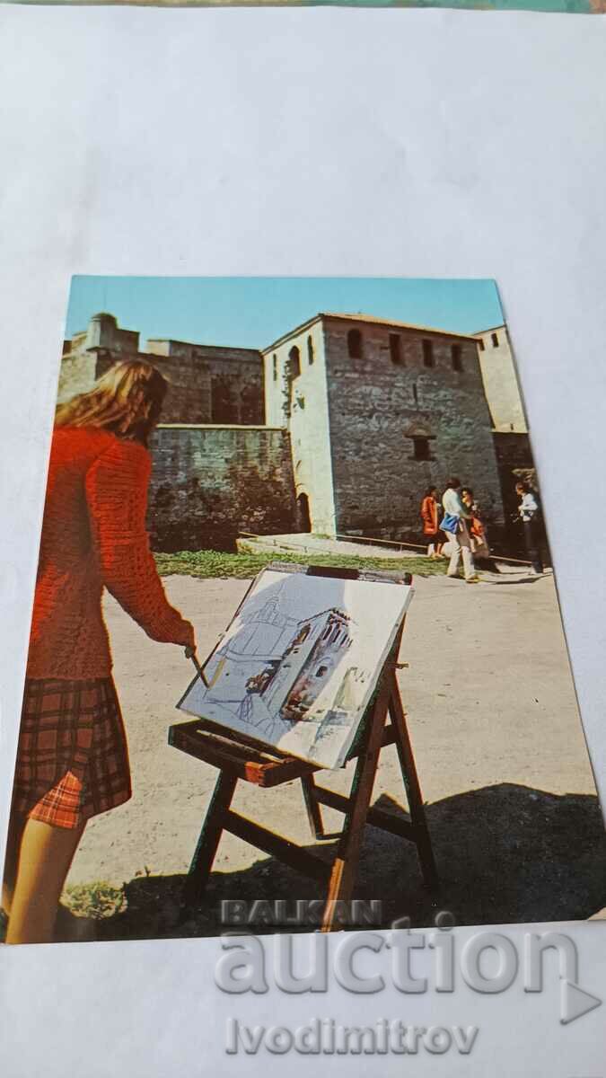 Пощенска картичка Видин Крепостта Баба Вида 1985