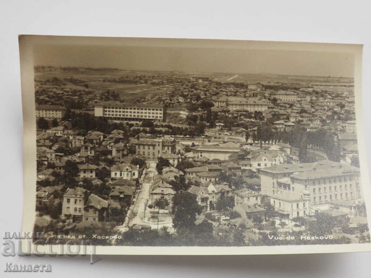 Haskovo panoramic view 1956 K 387