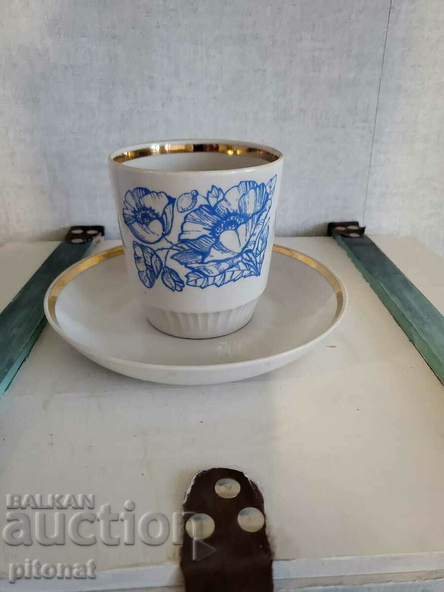 Double tea set Dulevo USSR