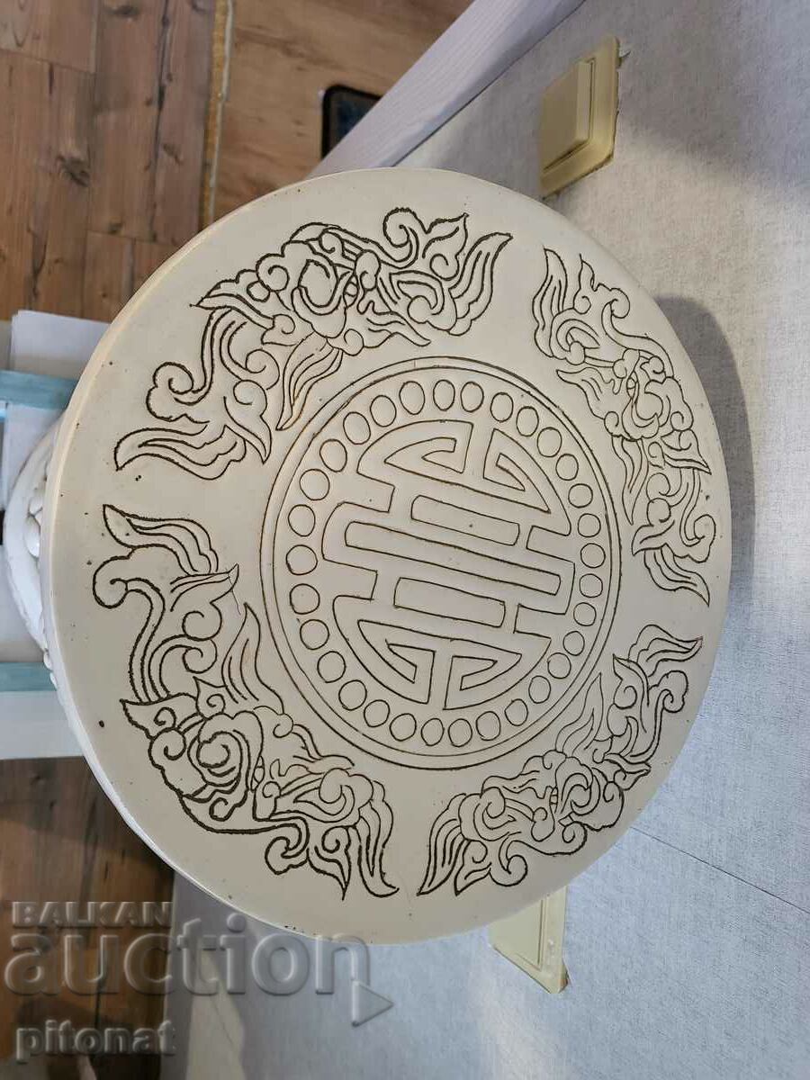 Porcelain table stand three elephants with price € 170.00 | 332.49 BGN