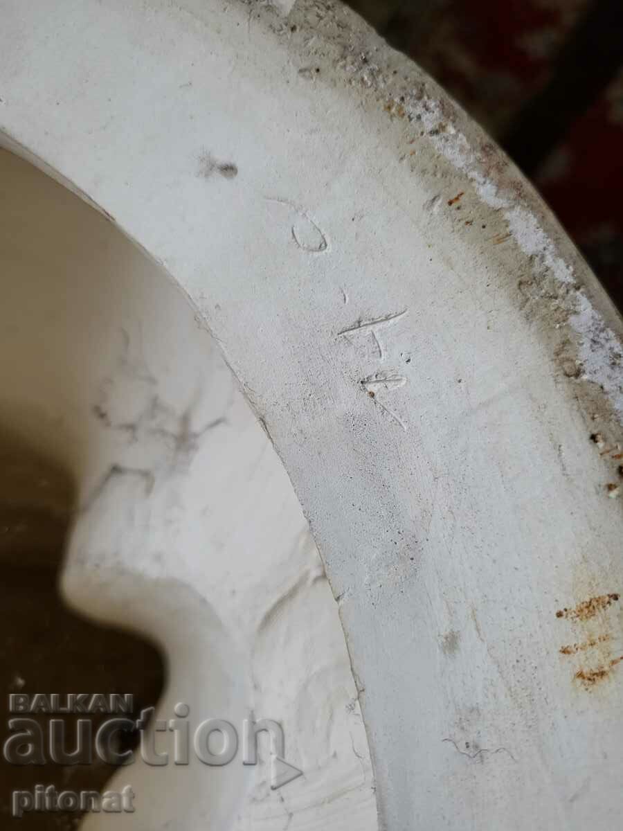 Porcelain table stand three elephants - 6