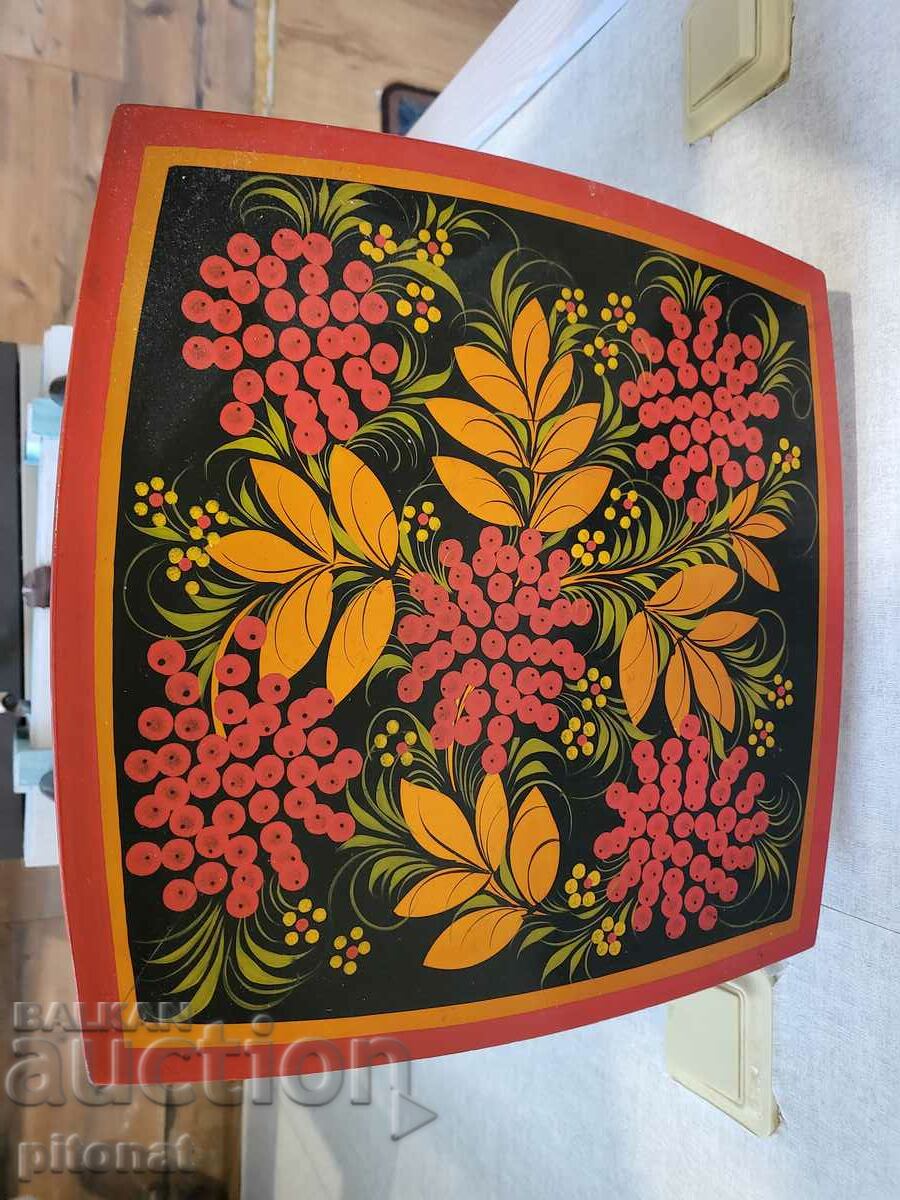 Collector's table KHOHLOMA USSR with price 80.00 BGN | € 40.90 Collector's table KHOHLOMA USSR with price 80.00 BGN | € 40.90