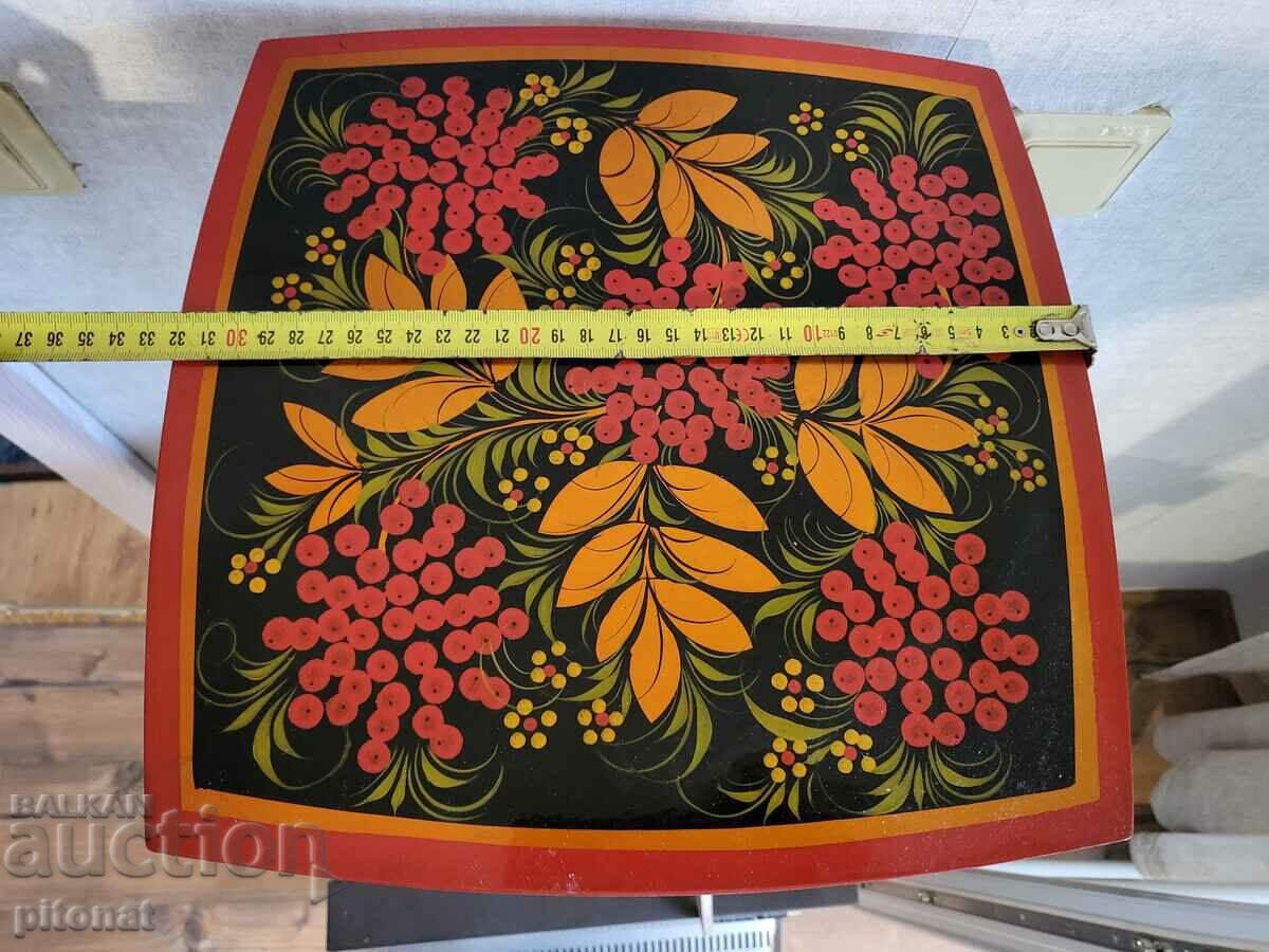 Collector's table KHOHLOMA USSR - 6 Collector's table KHOHLOMA USSR - 6