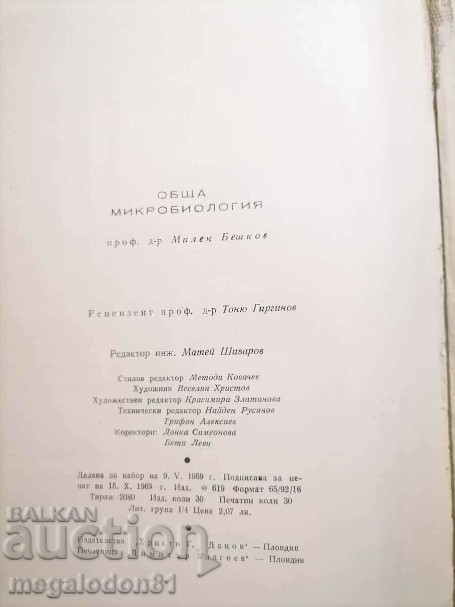 General microbiology - Prof. Beshkov with price 12.00 BGN | € 6.14 General microbiology - Prof. Beshkov with price 12.00 BGN | € 6.14