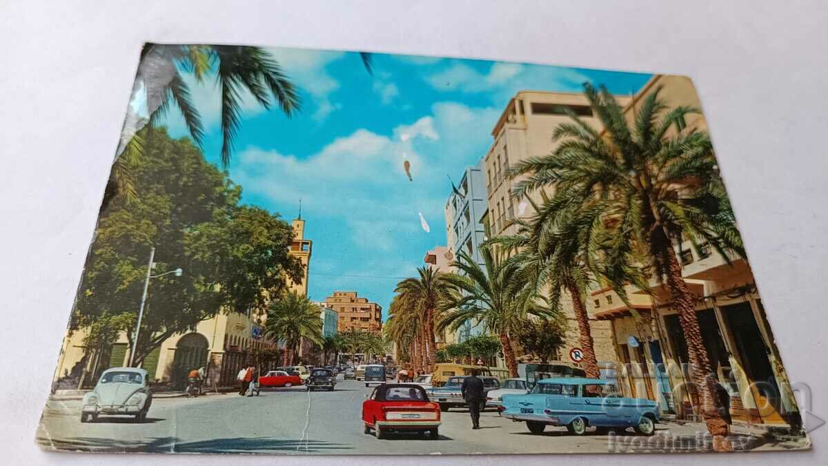 Пощенска картичка Benghazi Istiklal Street