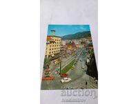 Bergen View Towards the Market Place 1982 postcard