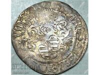 Ασημένια δεκάρα Σαξονίας Frederick III ασήμι 27mm - σπάνιο