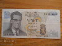 20 φράγκα 1964 - Βέλγιο (VG)