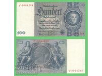 (¯`'•.¸GERMANY 100 Marks 1935 (Swastika) UNC-¸.•'´¯)