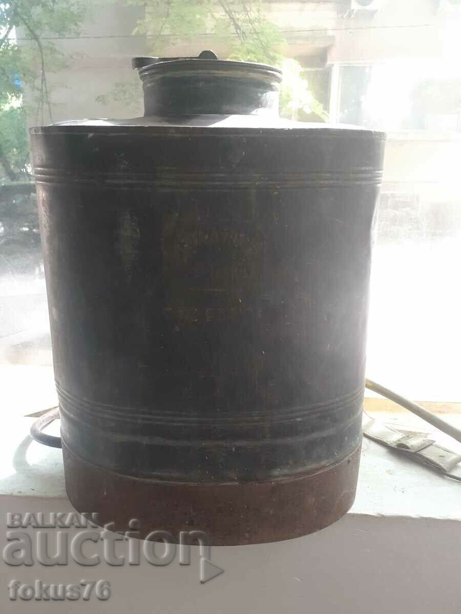 Old copper Bulgarian sprinkler Metallurgy - 7 Old copper Bulgarian sprinkler Metallurgy - 7