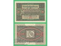 (¯` '• .¸GERMANY 10 marks 1920 UNC¸. •' ´¯)