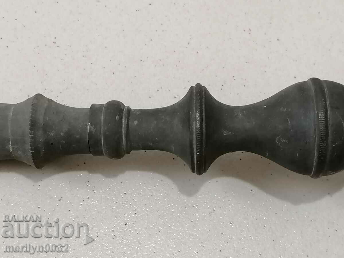 Delivery of Old bronze candlestick, decor, candelabra, lamp, candle, lantern