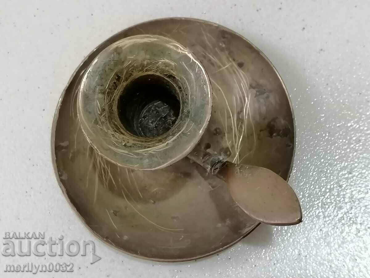 Old bronze candlestick, decor, candelabra, lamp, candle, lantern - 5 Old bronze candlestick, decor, candelabra, lamp, candle, lantern - 5