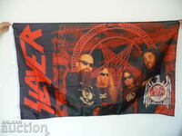 Slayer flag flag heavy metal thrash speed heavy music Slayer