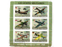 2008. Insulele Comore. Al Doilea Război Mondial - Aviație. Bloc.