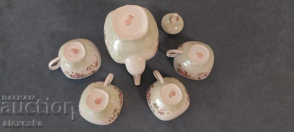 Old porcelain set with price 44.00 BGN | € 22.50 Old porcelain set with price 44.00 BGN | € 22.50