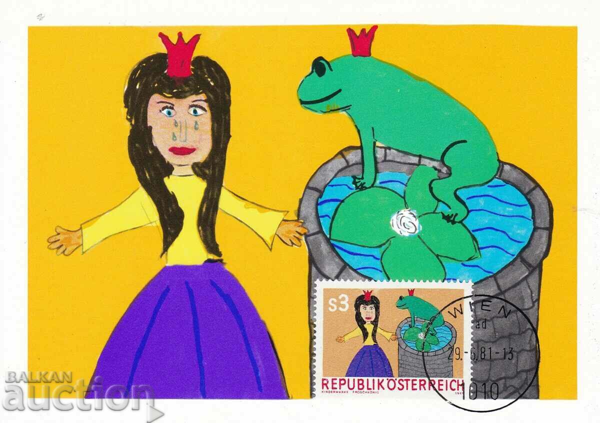 Карта максимум 1981 Австрия Карта максимум 1981 Австрия