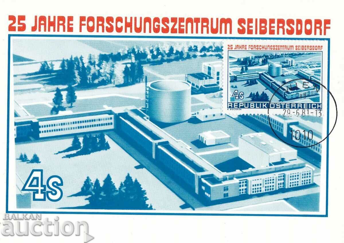 Map maximum 1981 Austria