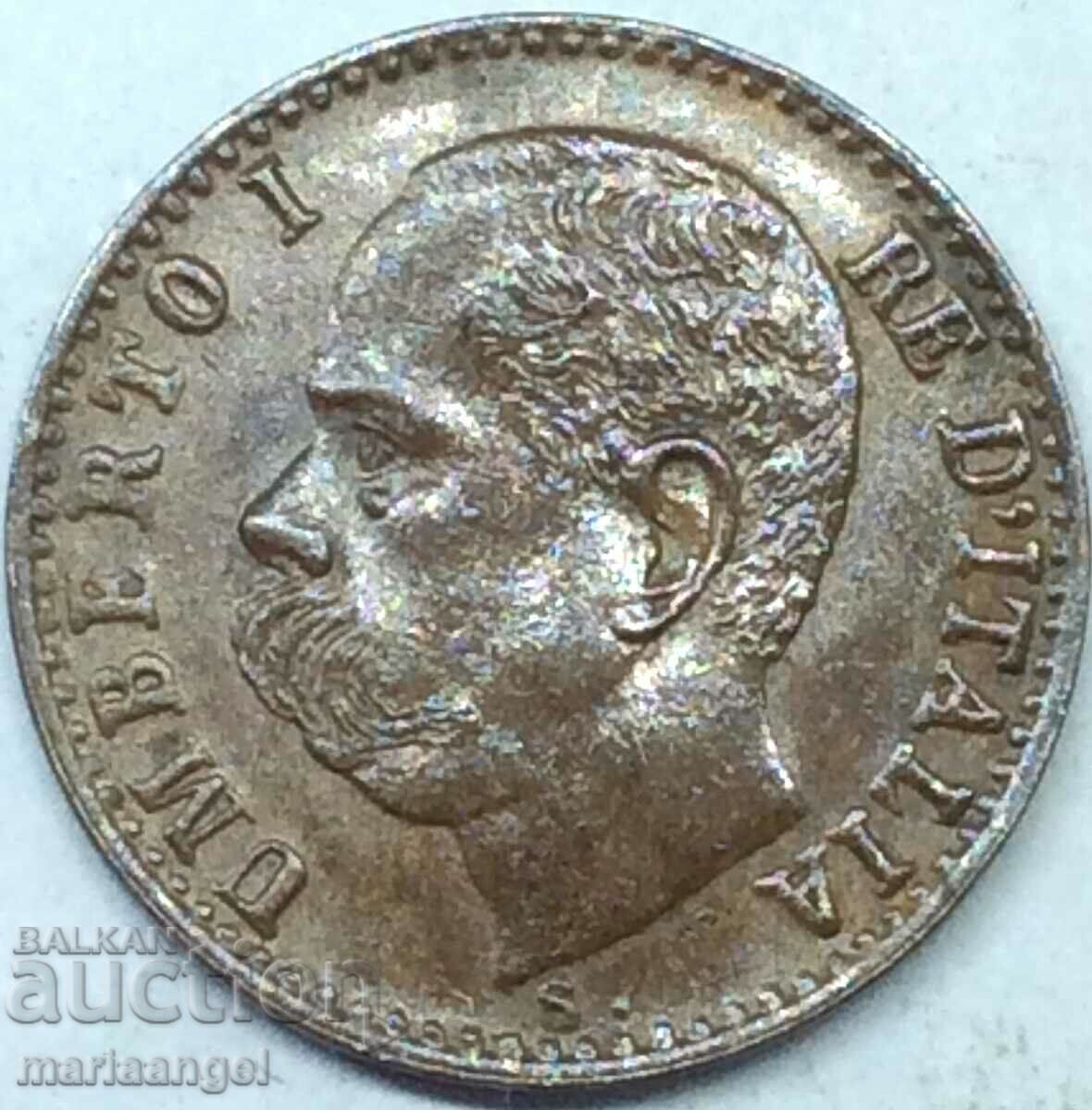 1 centesimo 1900 centesimo Ιταλία R - Ρώμη Βασιλιάς Umberto I 5