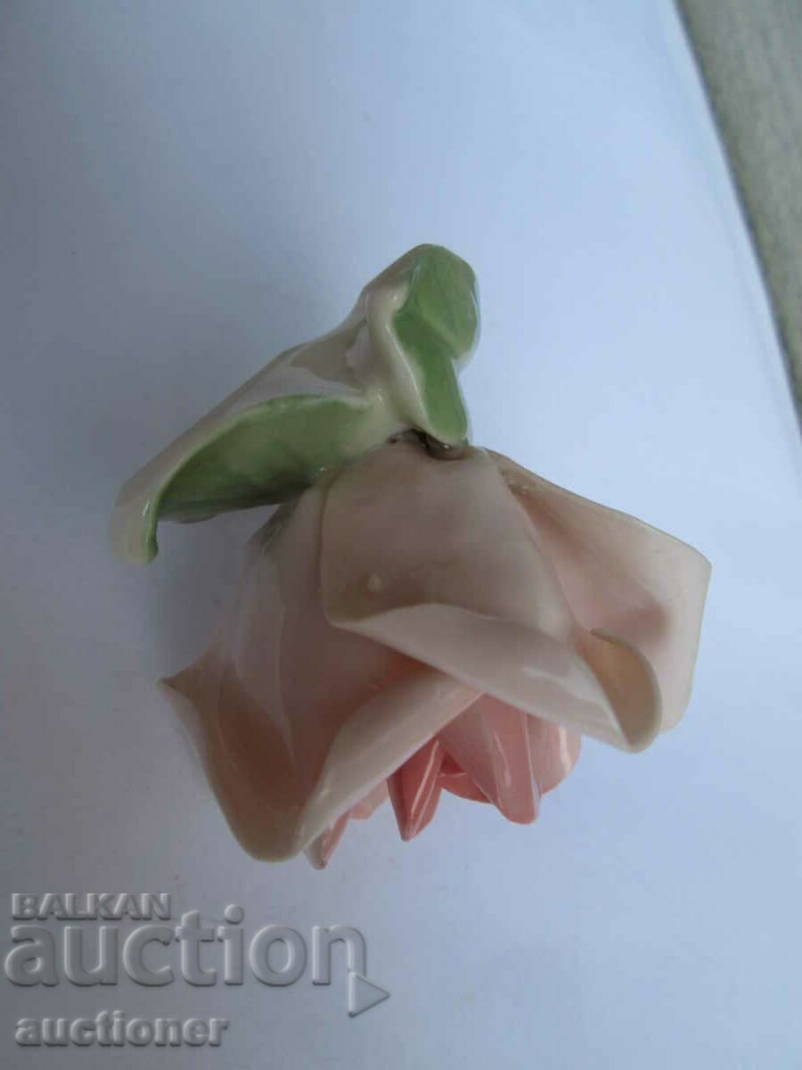 OLD PORCELAIN FIGURE ROSE - GERMANY - 6 OLD PORCELAIN FIGURE ROSE - GERMANY - 6