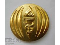 Placă veche de medalie Soc NRB a Doctorului în Jocurile Olimpice