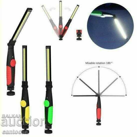 Auction Working rechargeable lamp JJ-006 LED, breaking arm, magnet Auction Working rechargeable lamp JJ-006 LED, breaking arm, magnet