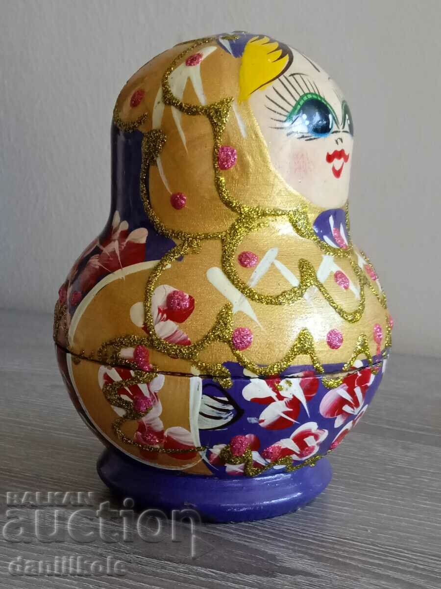 *$*Y*$* MEDIUM ORIGINAL SINGLE MATRYOSHKA 13.5 CM *$*Y*$* with price 14.90 BGN | € 7.62 *$*Y*$* MEDIUM ORIGINAL SINGLE MATRYOSHKA 13.5 CM *$*Y*$* with price 14.90 BGN | € 7.62